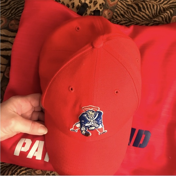 NFL New England Patriots Red retro baseball cap 47 brand, adjustable - Picture 5 of 13
